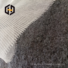 Tissu composite de support en maille de polyester pour tapis de yoga